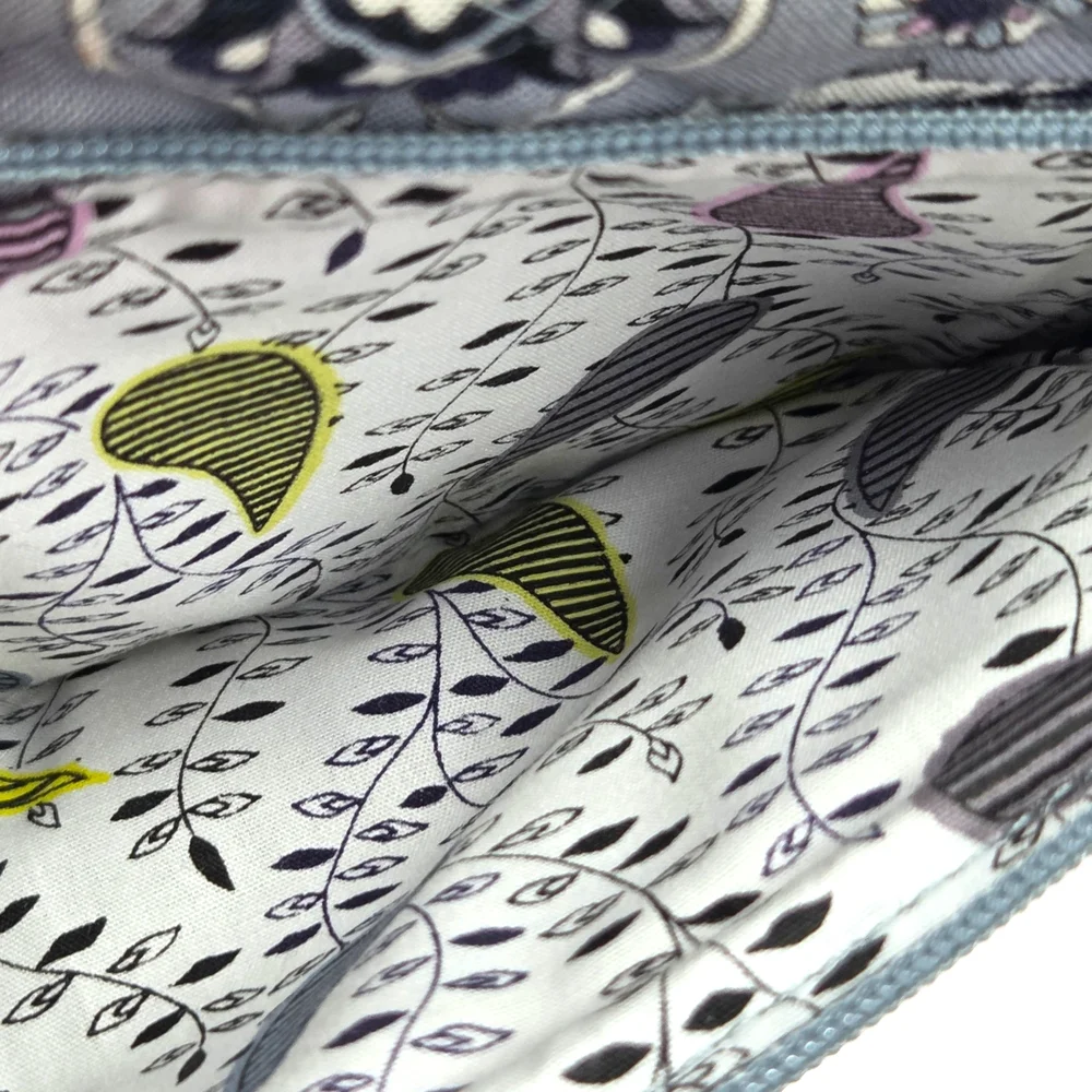 Vera Bradley Plaza Tile Floral Geometric RFID Large Tab Wallet Spring 2021 NWOT - Picture 6 of 16